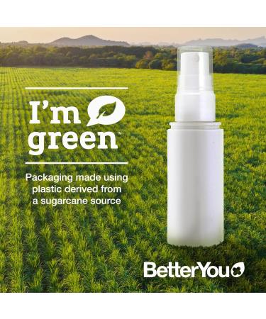 BetterYou Vitamin C Oral Spray - 120mg Fruit-sourced Supplement, 1-Month Supply, UK Made - Natural Cherry and Blueberry Flavor - Buy Online on GoSupps.com