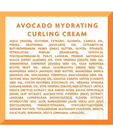 Cantu Avocado Hydrating Curling Cream with Shea Butter - 12 oz (Packaging May Vary) - Buy Online on GoSupps.com