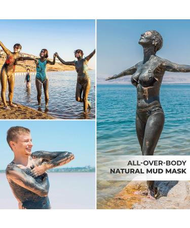 O Naturals Psoriasis Dead Sea Mud Mask 18oz - Organic Acne & Eczema Healing Treatment for Face, Body & Scalp - Deep Pore Cleansing & Exfoliating Skin Care for Men & Women - Buy Online on GoSupps.com
