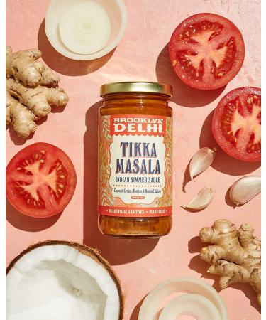 Brooklyn Delhi Tikki Masala - Vegan Indian Simmer Sauce | Mild & Flavorful 12oz - Buy Online on GoSupps.com