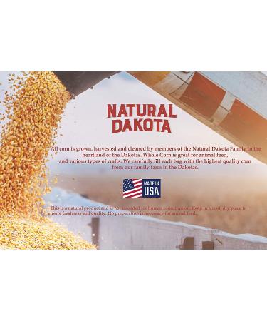 Natural Dakota Whole Corn Feed 3lb - South Dakota Grown for Birds, Deer, Squirrels & Wildlife - Buy Online on GoSupps.com