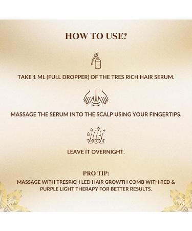 Skinska naturals - TresRich Hair Serum with Redensyl 3% Anagain 3% Procapil 3% Baicapil 4% And Symhair Force 4% - Hair Growth Serum for Men & Women - Buy Online on GoSupps.com