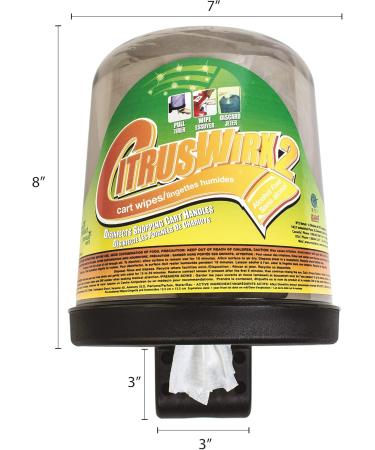 RTS Companies CitrusWirx Disinfectant Wipes Wallmount Dispenser Black - Buy Online on GoSupps.com