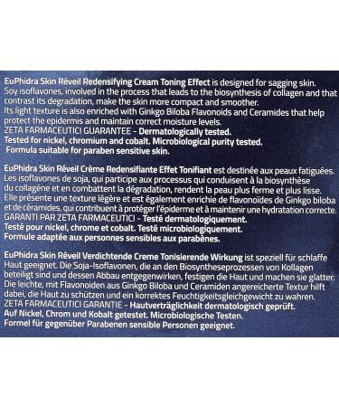  Euphidra Euphidra Skin Alarm Clock Redensifying Cream with Toning Effect Mature Hair Standard and Mist Hair 40 ml. - Buy Online on GoSupps.com
