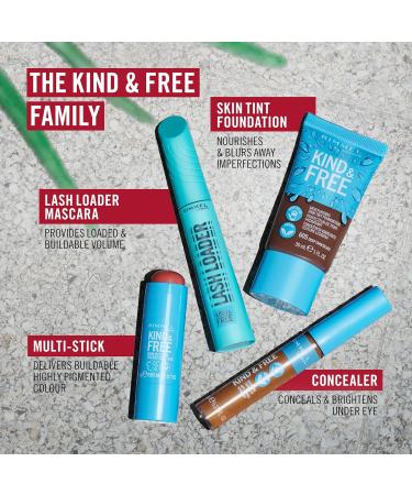 Coty Rimmel Kind & Free Lash Loader Mascara Aubergine 95 ml - Buy Online on GoSupps.com