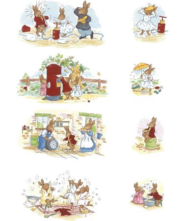 Royal Doulton Bunnykins Nursery Set - Baby Plate & Feeding Spoon | Fine Bone China | Multi | 2-Piece Set - Buy Online on GoSupps.com