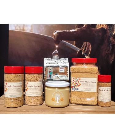 Vermont Maple Sprinkles Crunch - Ideal for Ice Cream & Yogurt | Pure & Delicious - Buy Online on GoSupps.com