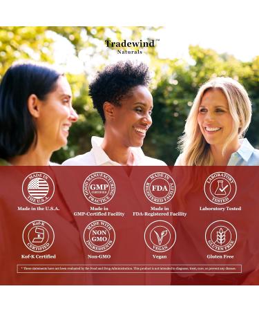 Tradewind Naturals Cranberry Extract 37:1 (400 mg) Equivalent to 14,800 mg Cranberries Standardized Soluble PACs Supports Urinary Tract Health Pure, Vegan, Non-GMO 90 Vegan Capsules - Buy Online on GoSupps.com