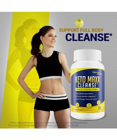 Keto Maxx Cleanse - Keto Friendly Detox for Full Body + Colon & Liver Support - Promotes Healthy Digestion, Energy, and Mental Clarity - Buy Online on GoSupps.com