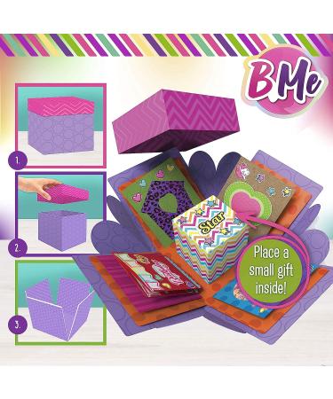 Card Crafting Explosion Arts and Crafts Box - DIY Greeting Cards Stationary Set for Kids Age 6+ | Birthday Gift Box for Tweens - Buy Online on GoSupps.com