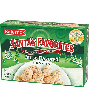 Salerno Santa's Favorites Holiday Anise Cookies 10 oz - Original Recipe, 1 Pack - Buy Online on GoSupps.com
