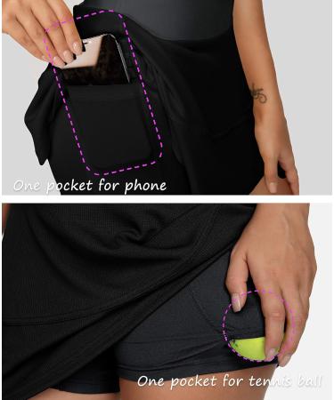 Queenieke Ladies Tennis Skirt with Built-in Shorts - Summer Running & Fitness Skirt for Tennis Golf Gym - Stylish & Comfortable Workout Wear - Buy Online on GoSupps.com