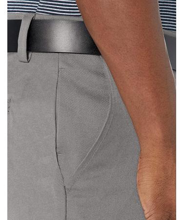 Amazon Essentials Men's Straight-Fit Stretch Golf Pant Grey 34W x 30L - Polyester Blend - Buy Online on GoSupps.com