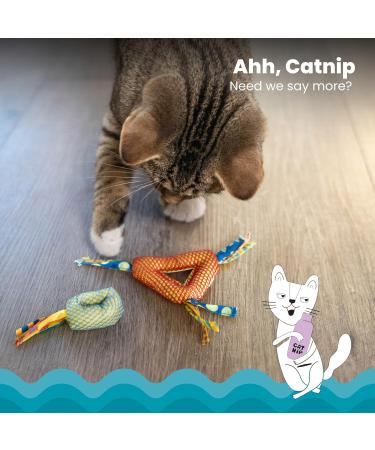 Petstages Catnip Dental Health Chews - Dental Care Chew Toys for Cats | Multicolored 2 Pack Teething Chews for Fresh Breath & Healthy Teeth - Buy Online on GoSupps.com