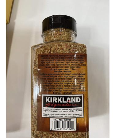 Kirkland Signature Organic No-Salt Seasoning 14.5oz - Pack of 2 - Buy Online on GoSupps.com