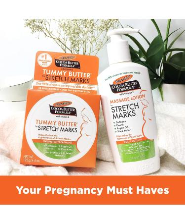 Palmer's Cocoa Butter Massage Lotion for Stretch Marks | 6-Pack Vitamin E Collagen & Shea Butter | Best for Skin Care - Buy Online on GoSupps.com