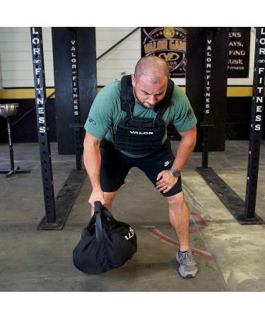 Valor Fitness SDB-TB1 Self-Fill Strongman Sandbag Duffle | Heavy Duty Vinyl Construction for Weightlifting | Fat Grip Handle | Double Bladders | Reinforced Zipper - Buy Online on GoSupps.com