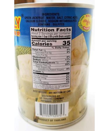 Organic Young Green Jackfruit in Brine - 20oz (3 Pack) | Vegan Meat Substitute - Buy Online on GoSupps.com