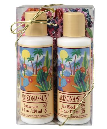 Arizona Sun - 4 oz Gift Set Skincare - Skin Care Idea Soothing Moisturizing Great Gift For Anyone Any Occasion Birthday Holiday