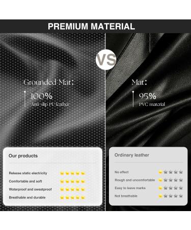 AsmrCap Earthing Mat for Sleeping 68 x 198 cm | Enhance Sleep Quality & Wellness | International Shipping Available - Buy Online on GoSupps.com