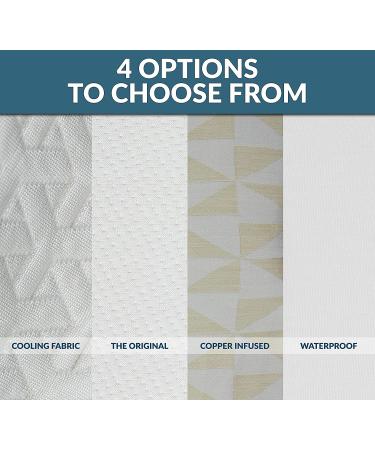 ComfiLife Knee Pillow Replacement Cover - Cooling Fabric - 10 x 8 x 6.3 - Buy Online on GoSupps.com