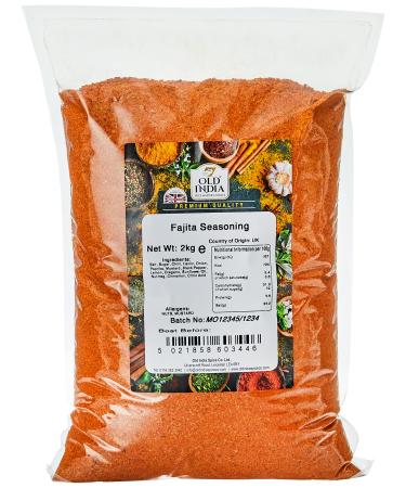 Old India Fajita Seasoning 2kg 2 kg (Pack of 1)