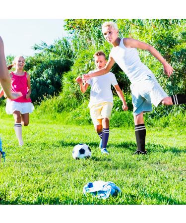 Yamitora 3 Pair Children's Football Socks (Ages 5-12) - Breathable Long Sports Socks for Football Basketball Tennis & Cheerleading - Buy Online on GoSupps.com