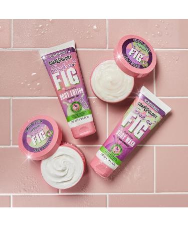 Soap & Glory Limited Edition Fresh as Fig Body Scrub - Gentle Exfoliating Scrub with Shea Butter & Aloe Vera for Dry Skin - 200ml - Buy Online on GoSupps.com