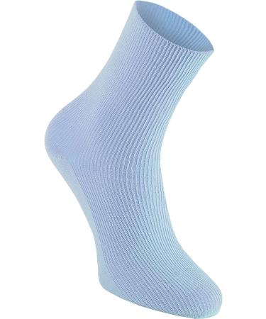 Diabetic Elastic Cotton Socks for Swollen Feet | 8 Pairs | Mens & Womens 8-9.5 | Multicoloured - Buy Online on GoSupps.com