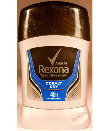 Rexona Stick Anti-Perspirant 48H 59Ml/1.69Oz (6X50Ml/1.69Oz Cobalt Dry) 2 Count (Pack of 6) Cobalt Dry