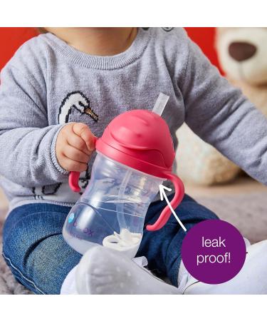 B.Box Drinking Cup for Every Angle | Flip-Top Heavy Straw Leak-Proof | BPA-Free Dishwasher Safe | 240 ml (8 oz) | Cobalt with Matt Lid | Ideal for Kids 6 Months+ - Buy Online on GoSupps.com