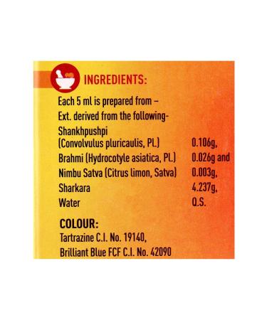 Dabur Shankhpushpi Syrup - (450 Ml+225ml free) - Buy Online on GoSupps.com