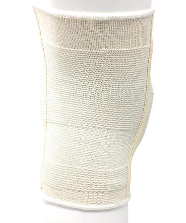 CHAMPION Knee Brace with Hor-Shu Support Pad - Medium White | Optimal Support for Comfort & Stability | Shop Internationally - Buy Online on GoSupps.com