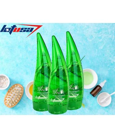 99% Purity Aloe Vera Gel for Face Body and Hair & Soothing Moisture After-Sun Aftershave Dry Skin (250ml) 250 ml (Pack of 1) - Buy Online on GoSupps.com