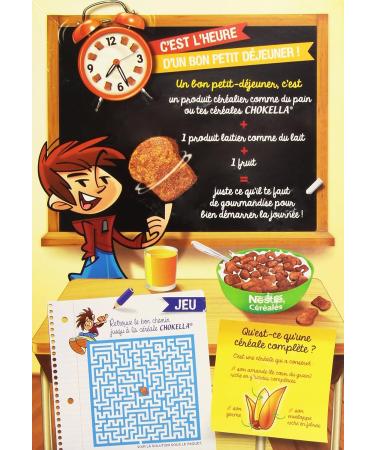 Nestl Chokella Whole Wheat Breakfast Cereal Chocolate Hazelnut Flavor - Pack of 350 g - Buy Online on GoSupps.com