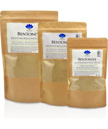 Bentonite Clay 500g Pack Pure Calcium Bentonite Detox - Buy Online on GoSupps.com