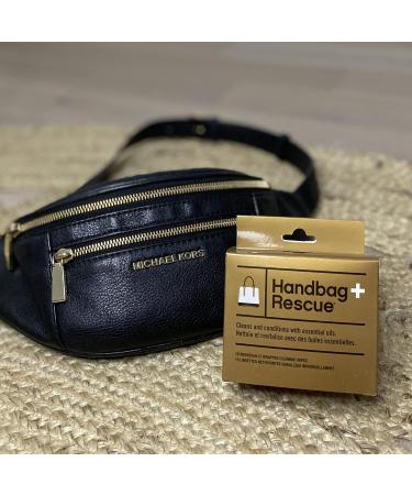 HandBagRescue All-Natural Cleaning Wipes - Remove Dirt & Stains Condition Leather Handbags - Box of 10 Individually Wrapped Wipes - Buy Online on GoSupps.com