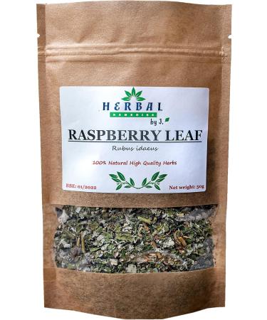 Raspberry Tea Loose Dried Cut Leaves/Rubus idaeus/herbal blend - Herbal Remedies by J. - Malina lisc - Buy Online on GoSupps.com