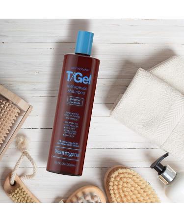 Neutrogena T/Gel Therapeutic Shampoo Original Formula - 2 Pack, 8.5 fl oz - Anti-Dandruff Treatment for Psoriasis & Seborrheic Dermatitis - Buy Online on GoSupps.com