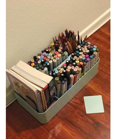 Enjoy Organizer -Large Portable Caddy  DIY Dividers  8 Compartments  Office Supplies Organizer  Simple  Portable Basket with Handle Storage Organizer Modern Endless Multi Use -Made in USA Mint - Buy Online on GoSupps.com