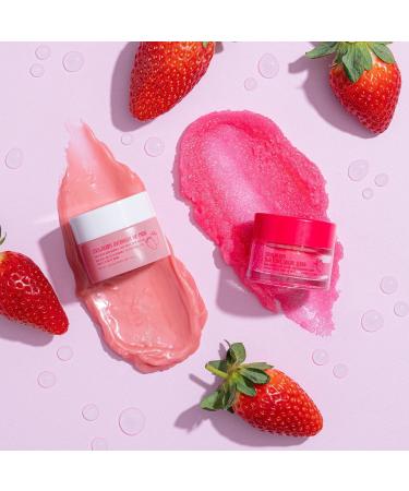 W7 Sweet Dreams Lip Scrub & Overnight Lip Mask Duo - 2 Piece Set - Strawberry Flavour - Exfoliate Condition Soothe & Hydrate 1 count (Pack of 2) Strawberry - Buy Online on GoSupps.com