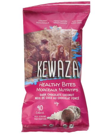 Kewaza Dark Chocolate Coconut Energy Ball 34g Pack of 10