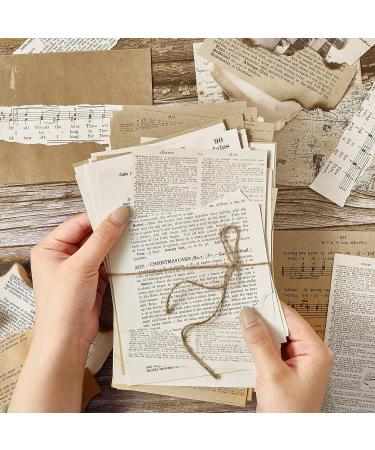 Zonon 114 Pieces Vintage Ephemera Pack - Craft Paper for Junk Journals, Albums, and Planners - Decorative Supplies - Buy Online on GoSupps.com