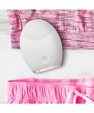 FOREO LUNA Face Exfoliator Brush and Silicone Cleansing Device for Combination Skin with 2 Year Warranty & 10 Year Quality Guarantee Ultra-sensitive Skin - Buy Online on GoSupps.com