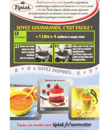 Tipiak Japanese Pearls for soups and desserts 250 g - Pack of 6 - Buy Online on GoSupps.com