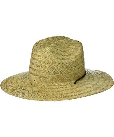 Brooklyn Athletics Men's Classic Straw Sun Beach Hat - Wide Brim, Beige - Buy Online on GoSupps.com