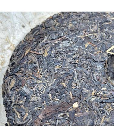 Pu-erh tea 1998 Hong Kong customization Thick Paper Dai Wenqing Yi Wu Zhengshan 357g Raw - Buy Online on GoSupps.com