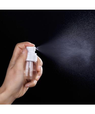 30ml Atomizer Spray Bottle - Refillable Transparent Cosmetic & Perfume Mist | Ideal for Skin Care Products - Buy Online on GoSupps.com