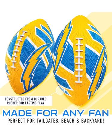 Franklin Sports NFL Los Angeles Chargers Youth Mini Football + Air Pump Set - Officially Licensed Junior NFL Football for Kids - Buy Online on GoSupps.com