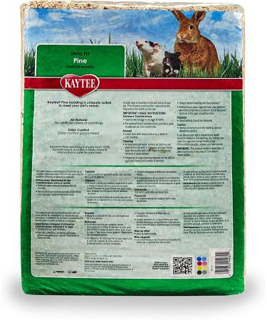Kaytee Small Animal Pine Bedding & Litter - 52.4 Liters | High Quality Pet Bedding - Buy Online on GoSupps.com